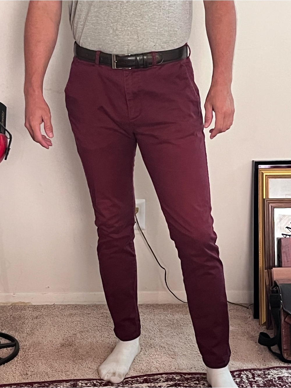 Bullhead Denim Co. Burgundy Skinny Pants!